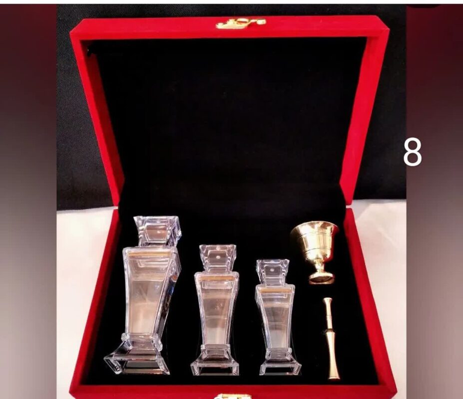 پک مخمل سه برلیان هاون کوچک-آرین گل